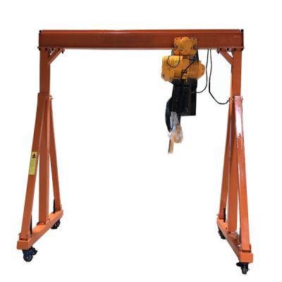 China Gantry crane mini 5 ton gantry crane mobile lifting manufacture for sale