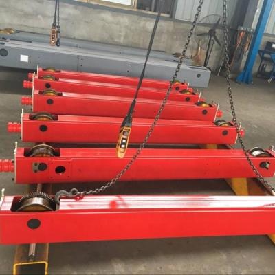 China Bridge Crane Overhead Crane End Trolley / End Girder / End Truck Components Crane Beam for sale