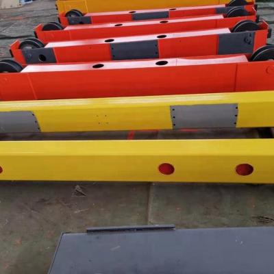 China Bridge Crane Overhead Crane End Trolley / End Girder / End Truck Components Crane Beam for sale