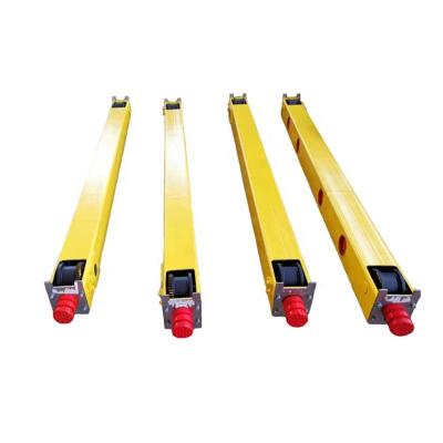 China Single Girder Crane Crane End Carriage Motor End Truck Trolley Moving Beam for sale