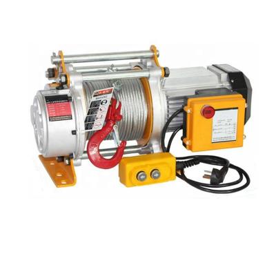 China CRANES 250kg Crane 220v Mini Winches Small Electric Winch With Single Phase for sale