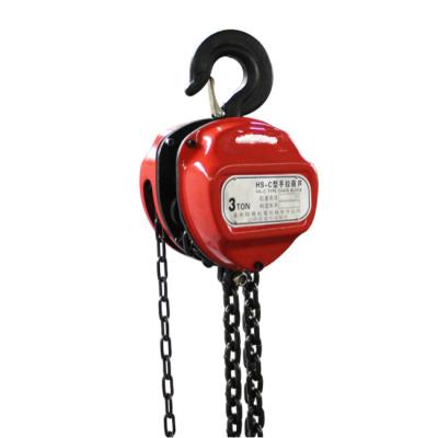 China Hotels Factory HSZ 5 Ton Manual Chain Block 6m 2 Ton Hand Chain Hoist With Hooks for sale