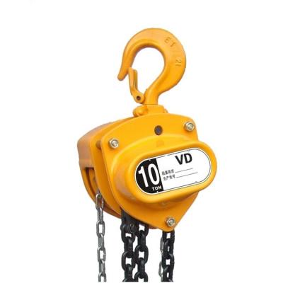 China High Quality Construction Site Lifter CE 0.5 Ton 2 Ton VD Manual Chain Hoist Lifting Chain Block for sale