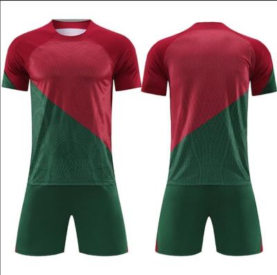 China Sets Factory Wholesale Thailand Quality Soccer Jersey Set Custom Soccer Uniform Sets Football Jersey Kit Summer Winter Unisex OEM for sale