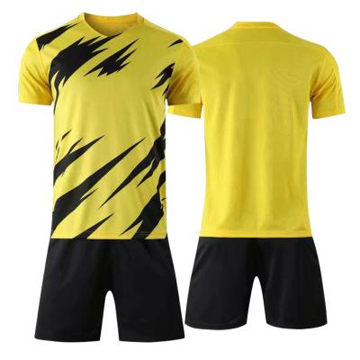 China Shirts & Tops Training And Sports Wear Soccer Uniforms New Model Latest Printing With Customized Logo Soccer Uniform Set Football Jersey for sale