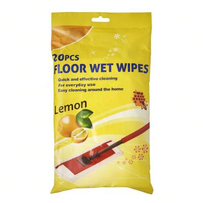 China Daily Life Floor Cleaning Wet Floor Wet Wood Ceramic Floor Cloth Professional Wet Cloth for sale