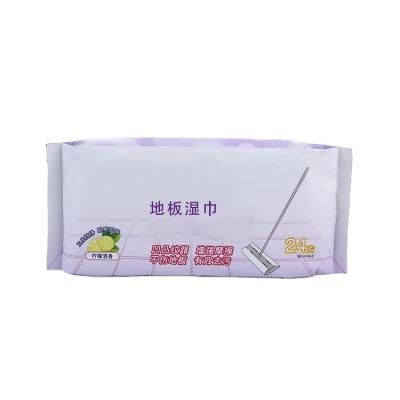 China Cheap Disposable Floor Convenience Household Perfect Size Large Cleaning Wet Cloths for sale