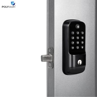 China Smart Keyless Door Lock with American Standard Wifi Controlled Fingerprint Deadbolt for sale