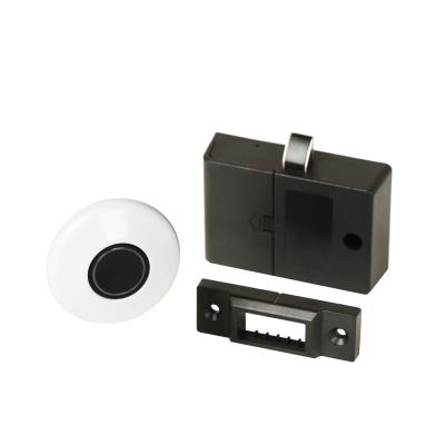 China Drawer Fingerprint Locks for Home and Office Small Biometric Keyless Cabinet Lock for sale