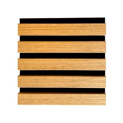 China Fireproofing and Soundproofing Wooden Acoustic Panel for Wall Customizable Design for sale