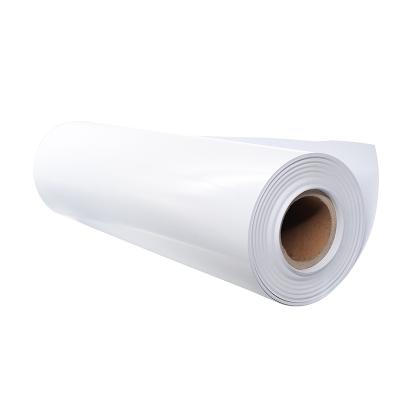 China Fireproof 13 Years Factory Free Sample 0.75-1.0mm Matt White PVC Sheet For Vacuum Forming Wall Panel for sale