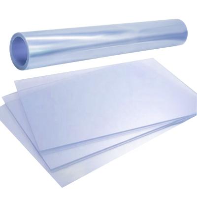 China Fireproof 13 Years Factory Free Sample Clear PET Plastic Sheet 1mm Transparent Hard Plastic Roll for sale