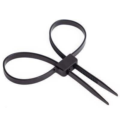 China China Nylon Supplier Selling White Handcuff Cable Tie Tool Tied Handcuffs Professional Cable Tie Plastic Handcuff for sale