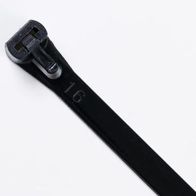 China China Supplier Portable Reusable Nylon Cable Tie Wire Releasable Plastic Zip Tie for sale