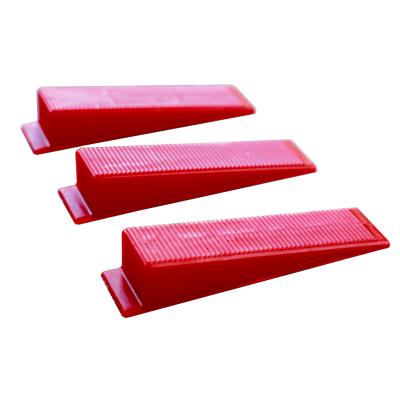 China Factory Direct 100pcs Modern Ceramic Tile Leveling Wedge Clips Floor Leveling System Kit Tile Accessories Spacer for sale