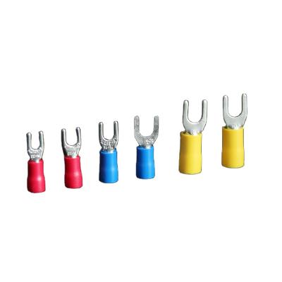 China Cable / Wire Connecting Factory Manager Insulated Spade Connectors Spade Terminals Connectors for sale