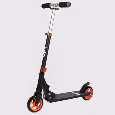 China Youth scooters for children 8 years and up with a button folding system and Front Suspension System for sale