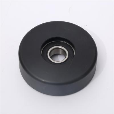 China OTHER Building Power Belt Pulley Heavy Machinery High Hardness Flat Wheels Pulley Color Energy ISO Food Plastic Nylon Custom White Pcs for sale