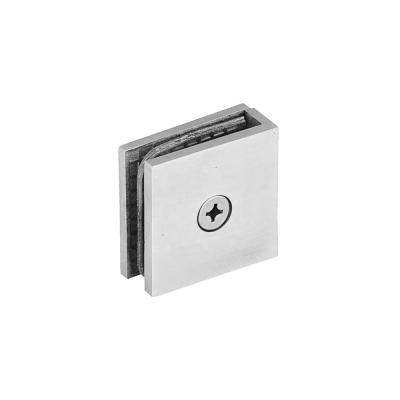 China 0 Degree Modern Stainless Steel Zinc Alloy Glass Clip For Shower Door Enclosure Bathroom Glass Flange Shower Room for sale