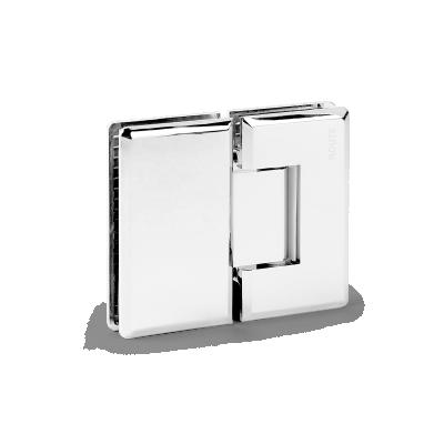 China Modern Pivot Screen Door Shower Glass Hinges 180 Degree Sale Style Stainless Sliver Satin Window Polish Steel Frameless Box Long for sale