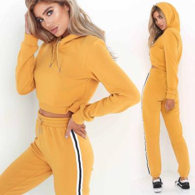 China Sidiou Breathable Group 2pcs Teams Casual Sports Women's Long Sleeve Sweatshirt Hoodies And Joggers Long Sleeve Sweatshirt Top Sweat Suits for sale