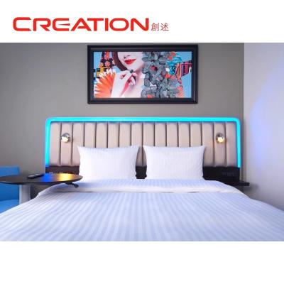 China Modern Custom Hotel Bedroom Furniture King Bedroom Furniture Modern Luxury Hotel Furniture for sale