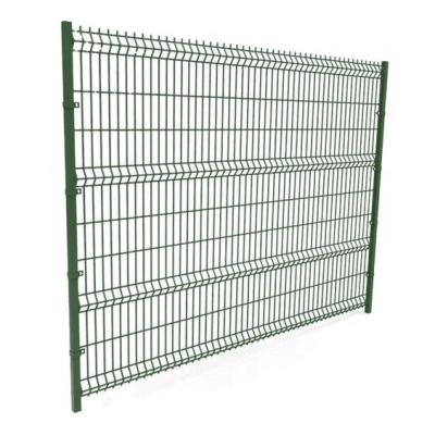 China Cost Effective Wholesale PVC Coated 2D / 3D Galvanized Curved Welded Wire Mesh Fence for sale