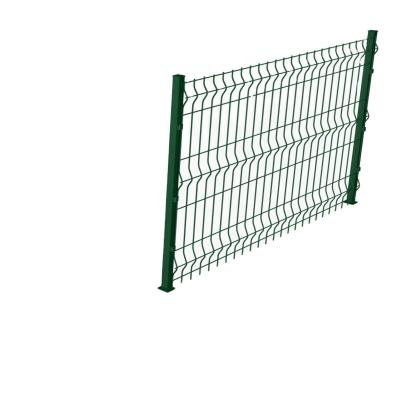 China Cost Effective Factory Wholesales PVC Coated Welded Wire Mesh Panel 3D Welded Curvy Fence for sale