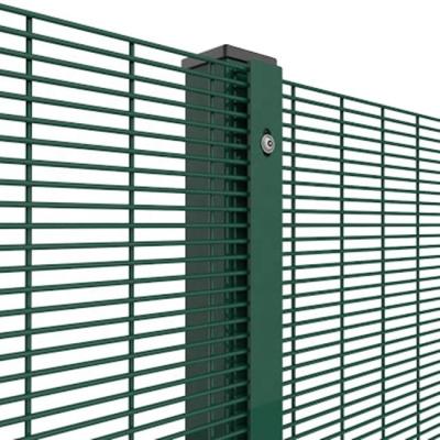 China Easily Assembled 358 Wlelded Steel Wire Mesh Anti Climb Security Fence Gate For Exterior for sale