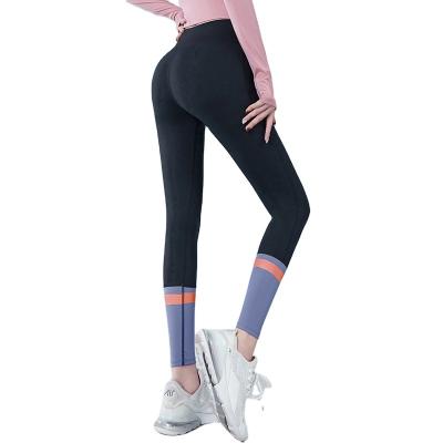 China Style Breathable Warm Fitness Wear Running Boot Lulu Yoga Pants Women's High Waist Bag Stretch Tight Gym Pants for sale