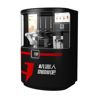 China Fully Automatic Coffee Vending Machine Cool-earth Coffee Robot Coffee Maker for sale