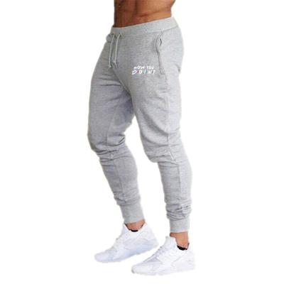 China Wholesale Custom Anti-Wrinkle Mens Trouser Pants Wholesale Soft Comfortable Sports Tracksuit Set For Men for sale