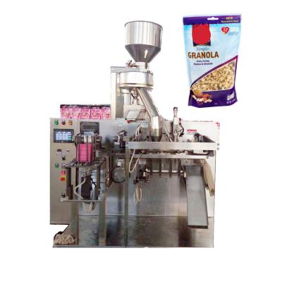 China GARMENT Zipper Bag Filler Machine Oats Filling Machine Doypack With Ziplock Packing Machine for sale