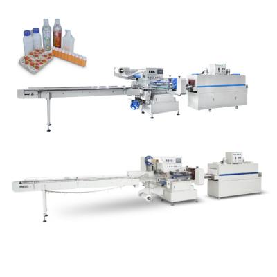 China Factory Price Plastic Automatic Food Wrap Machine Soap Wrap Toilet Paper Roll Jumbo Shrink Wrap Machine for sale