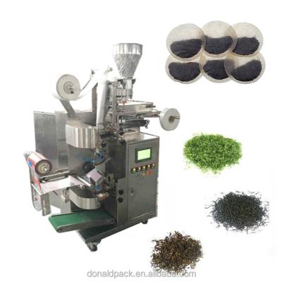 China Cheap Food Ball Pack Tea Bag Coffee Dip With Outer Envelope Automatic Tea Bag Packing Machine for sale