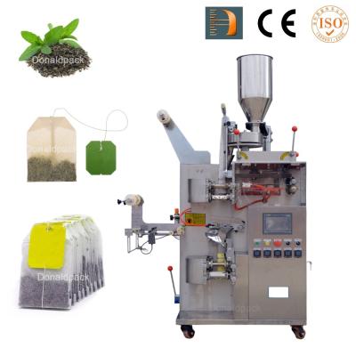 China Food Lipton Tea Bags Making Machinery Wooden Low Cost Tea Bags Loose Packaging Machine for sale