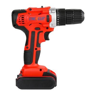 China Household OEM high power household drill rechargeable battery electric tool kit with lithium cordless power drill for sale