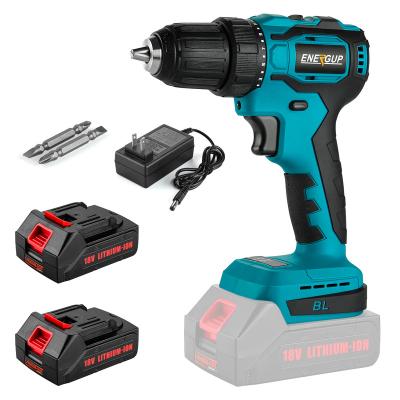 China For makita machine- 2022 Hot Selling EMC 18V Battery Free Box Power Craft Screwdriver Cordless Driver Drill Replace For Makita Power Drill Set for sale