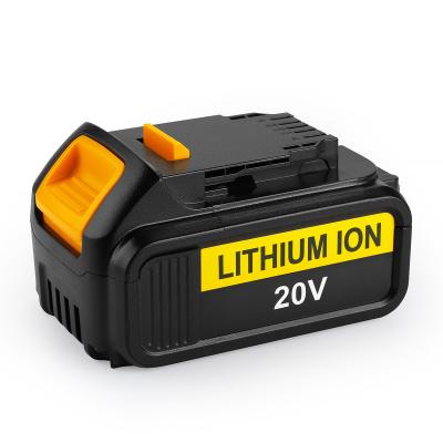 China Rechargeable Power Tool Battery DCB200 Cordless Drill Parts 4.0ah Max 18V/20V Li-ion DCB201 DCB204 DCB205 For Dewalt Battery 3months-1year for sale