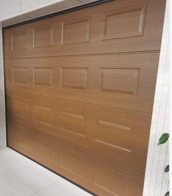 China Modern Overhead Sectional Garage Door And Electric Garage Door Hardwares And Tighten PU Foam Panels for sale