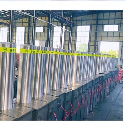 China 304 Stainless Steel Hydraykuc Hydraulic Bollards Automatic Rising Bollards for sale