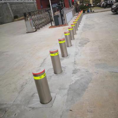 China 304 Stainless Steel Stainless Steel Bollards Racing Automatic Racing Bollards for sale