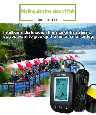 China Smart Sonar Fish Finder Fish Finder Water Temperature Display and Shallow Water Alarm Fish Finder 3