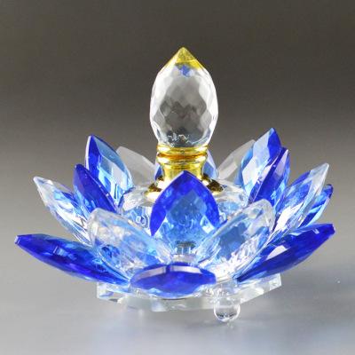 China Europe March EXPO 2022 Crystal Lotus Perfume Bottle Wedding Decoration Manufacturer Direct Selling Household Products Generation for sale