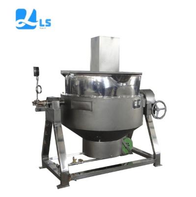 China Pot-Durable/Safe Vegetable Processing Plant Productivity Goods Stainless Steel Food Sandwich High Electric Tilting Heating Boil for sale