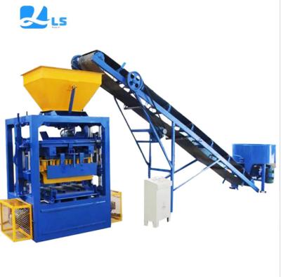 China Semi Automatic Building Material Stores Qt3-20 Brick Making Machine Concrete Block Making Machine-Fast And Versatile Equipment Brick Maker for sale