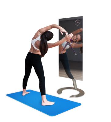 China Indoor Smart Mirror Fitness Mirror Interactive Smart Touch Screen Magic LCD Display for sale