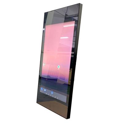 China Indoor Fitness Touch Screen Android Home Gym Center Fitness Mirror Display for sale