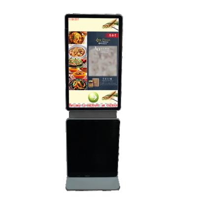 China Full HD Indoor 55 Inch Floor Standing Rotate Advertising Player LCD Signage Monitor for sale