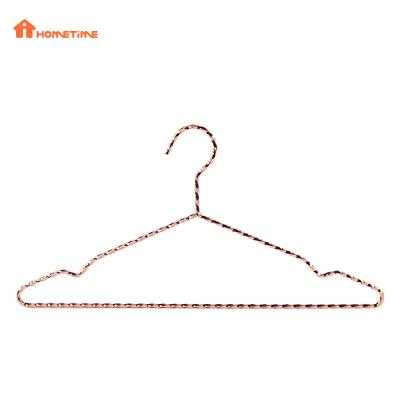 China Non-slip seamless hangers of metal minimalist hangers that are not easily deformed Nordic coat hanger for sale